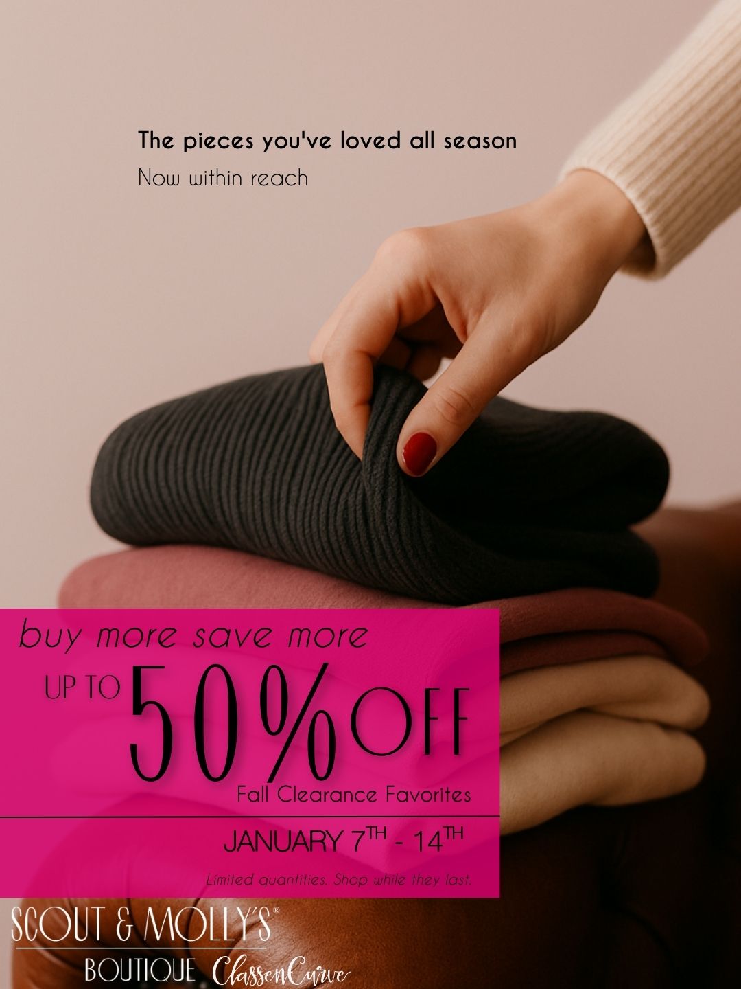 Buy More Save More Clearance Sale! Scout &amp; Molly’s icon