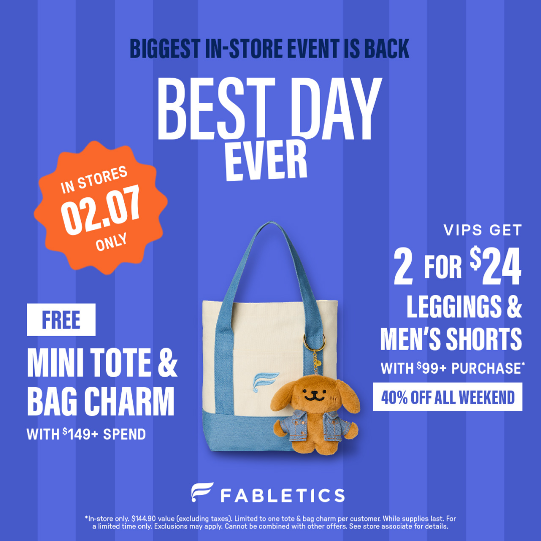 Fabletics Best Day Ever is BACK! icon