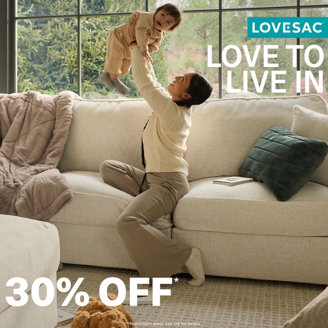 Love to Live In 30% Off* – Lovesac icon