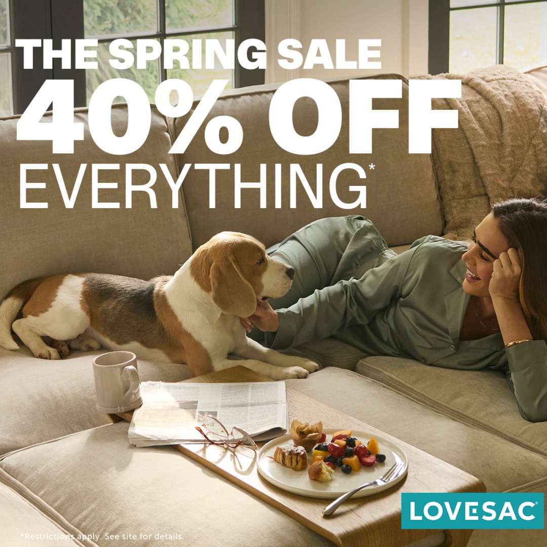 THE SPRING SALE 40% Off Everything* icon
