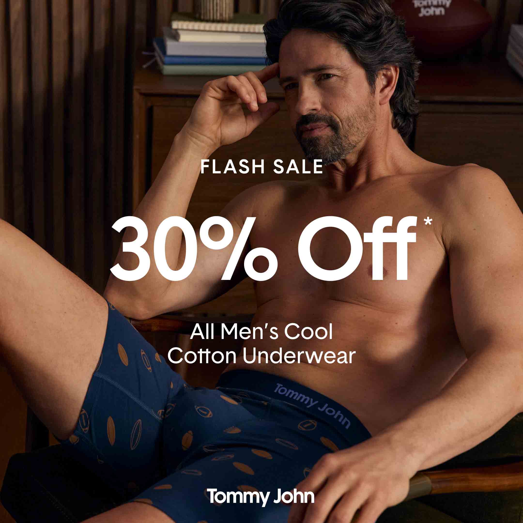 30% Men’s Cool Cotton Underwear icon