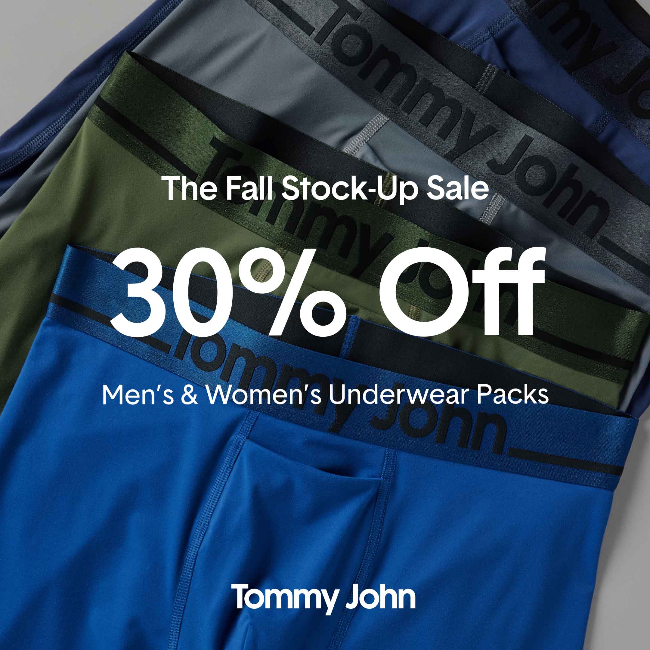 The Fall Stock Up Sale