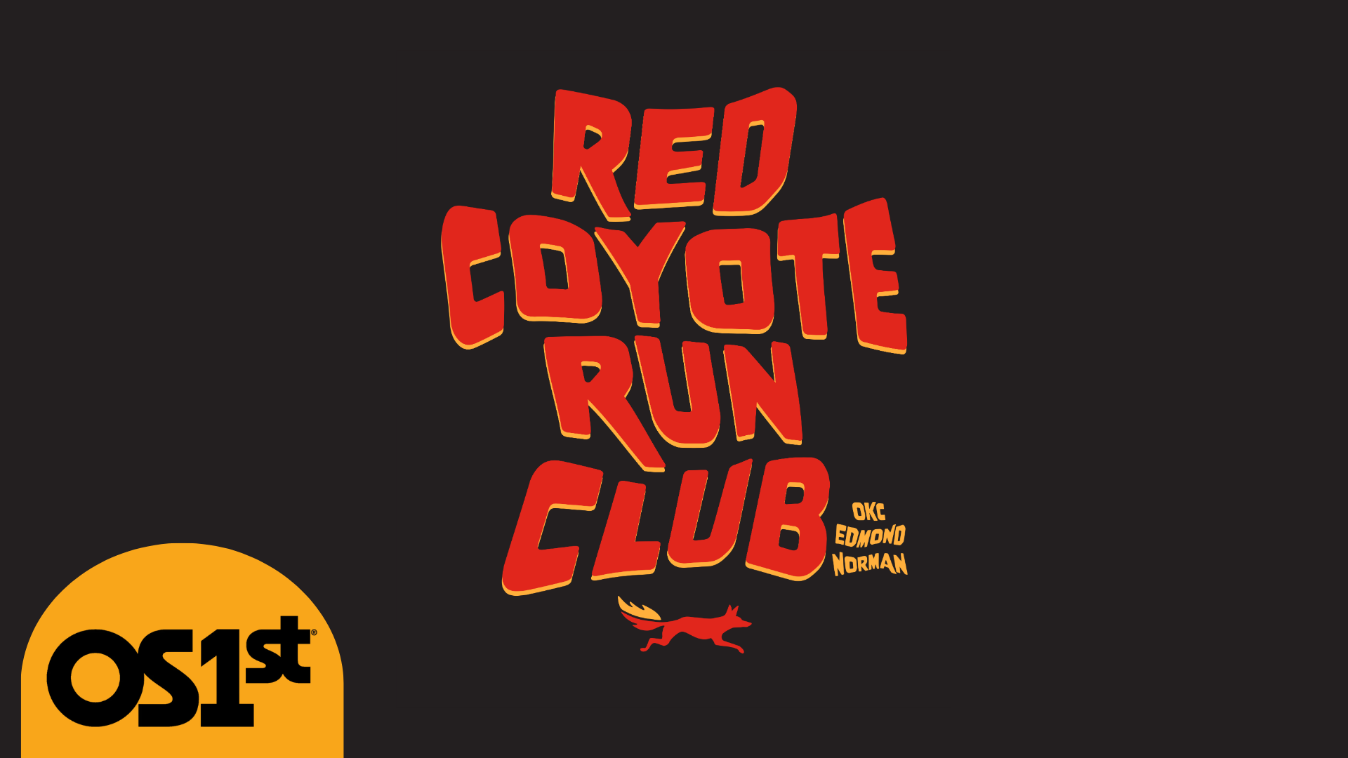 Red Coyote Run Club with OS1st